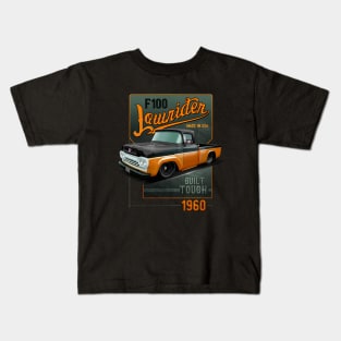 F100 1960 Lowrider Truck Kids T-Shirt